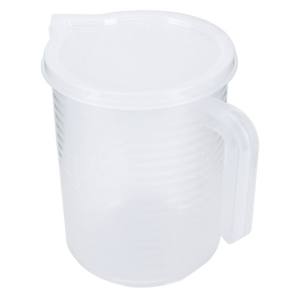 Clear Plastic Measuring Cups with Lid Multi-Function Food Grade Measuring Beaker Mug Kitchen Cooking Baking Accessaries[1000ML]
