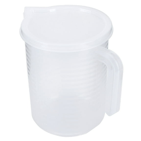 Clear Plastic Measuring Cups with Lid Multi-Function Food Grade Measuring Beaker Mug Kitchen Cooking Baking Accessaries[500ML]