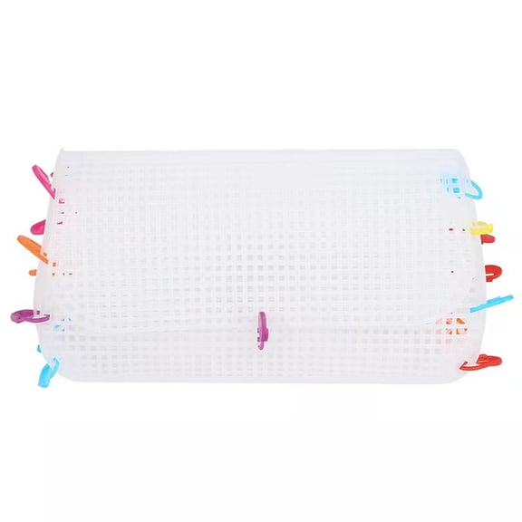 Clear Plastic Net Canvas Sheets for Crochet Purse Making Embroidery Needlepoint Canvas Craft Acrylic Yarn Crafting