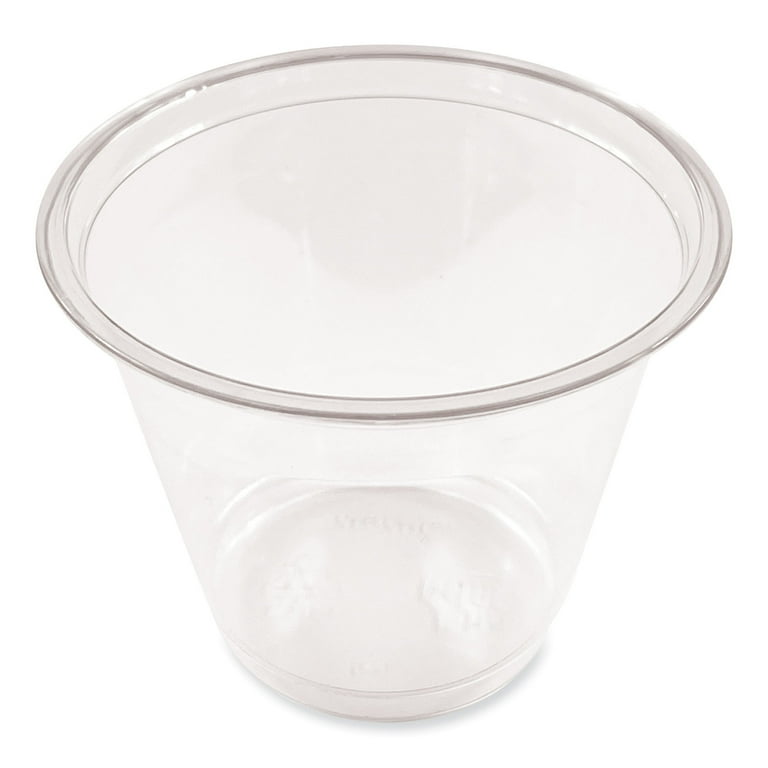 Clear Plastic PET Cups, 9 oz, 50/Pack Clear Plastic PET Cups, 9 oz, 50/Pack