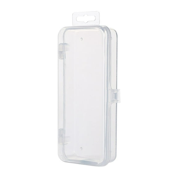 Clear Plastic PP Storage Box, Empty Transparent Container for Small Items, Stackable