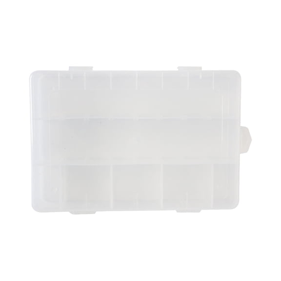Clear Plastic Pencil Boxes with Snap-tight Lid - Large Capacity Stackable Storage Containers for Pens, Pencils, and Supplies - Set of 2