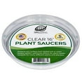 thumbnail image 1 of Clear Plastic Plant Saucers for Indoor and Outdoor Plants 5 Pack of 16 Inch, 1 of 7