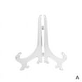thumbnail image 1 of Clear Plastic Plate Photo Display Stand Picture Frame Holder 3"4"5" Easel D3H1, 1 of 9