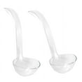 Clear Plastic Punch Bowl Ladles 5 oz Lot of 2