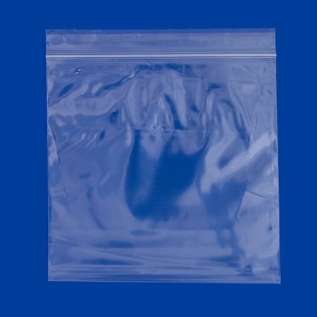 Clear Plastic Reclosable Zipper Bags 5x5 (Package of 100)