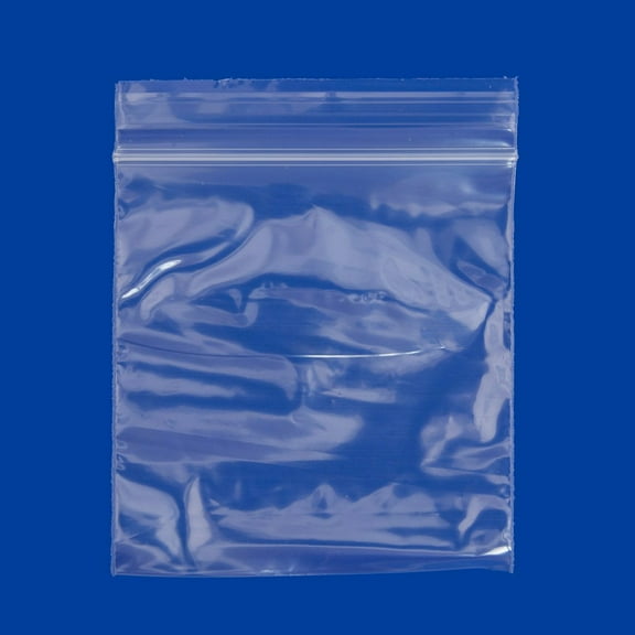 Clear Plastic Reclosable Zipper Bags 6x6 (Package of 100)