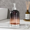 thumbnail image 1 of Clear Plastic Refillable Hand Soap Dispenser Pump for Bathroom Kitchen Countertop Liquid Soap Lotion Dispenser, 1 of 6