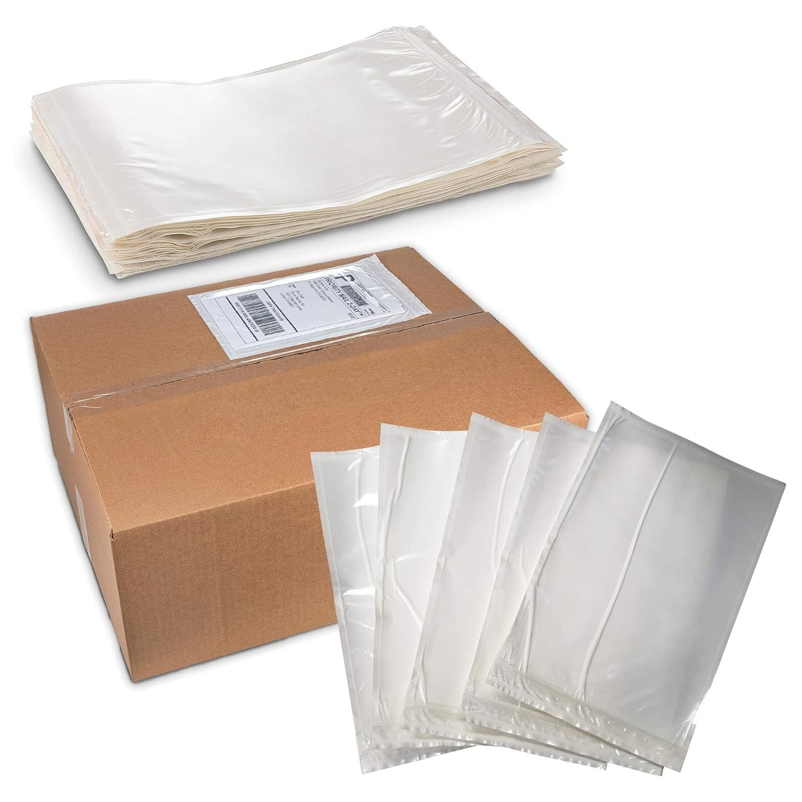 Clear Plastic Resealable Blank Envelope Pouch for Packing List - Return ...