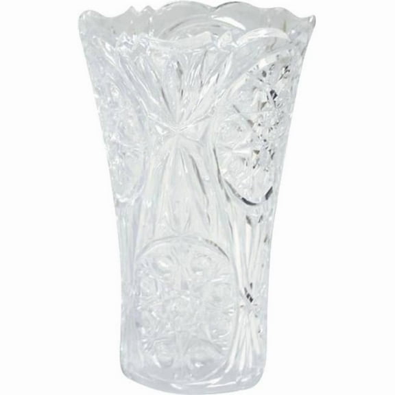 Clear Plastic Rose 3 Vase