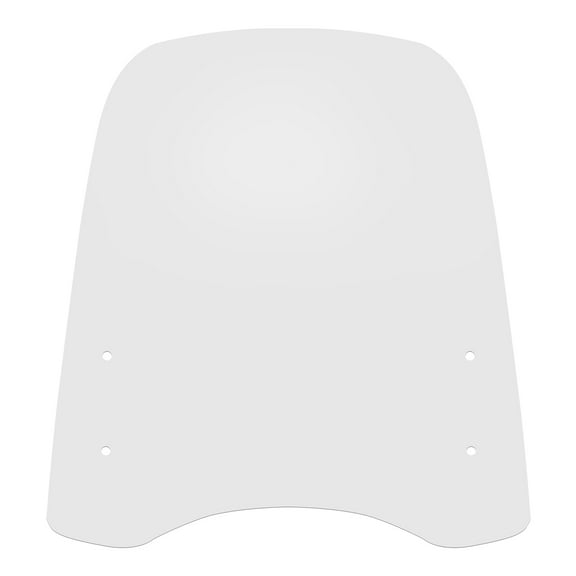 Clear Plastic Scooter Windscreen Universal Motorcycle Spoiler Windshield