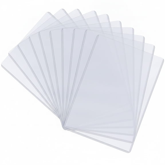 Clear Plastic Sheet Protectors 8.5 x 11 Inches, 14 Pack Rigid Document Sleeves for Photos, Papers, Important Records, Waterproof Top Loading Design, clear