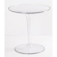 thumbnail image 1 of Pc Side Table,19"Rdx20"H,Clear, 1 of 2