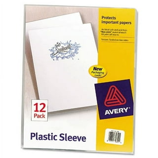 Avery® TouchGuard 73606 Protective Film Sheets, 9”H x 12”W, Pack