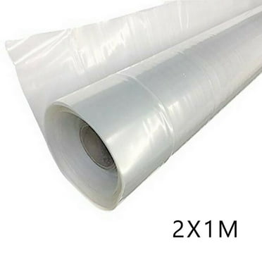 Clear Plastic Small Arch Shed Transparent Film PE Cover Dustproof 2m*1m