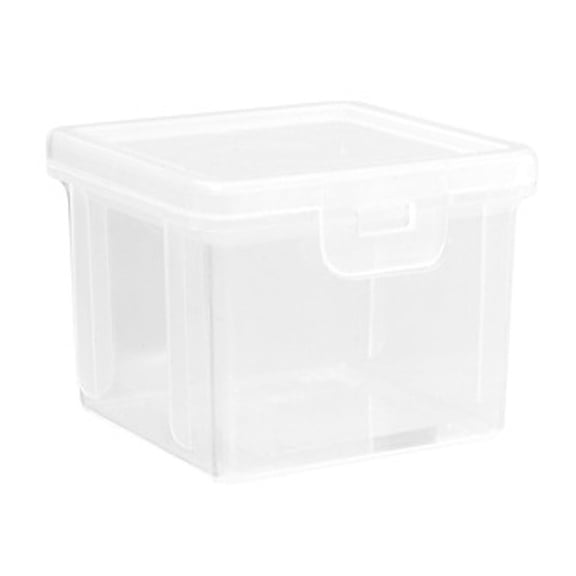Clear Plastic Spice Jar Set Airtight Seasoning Containers for Kitchen Pantry Organization Stackable 12-Pack Rectangular Sealed Canister for Refrigerator or Cupboard Food Storage
