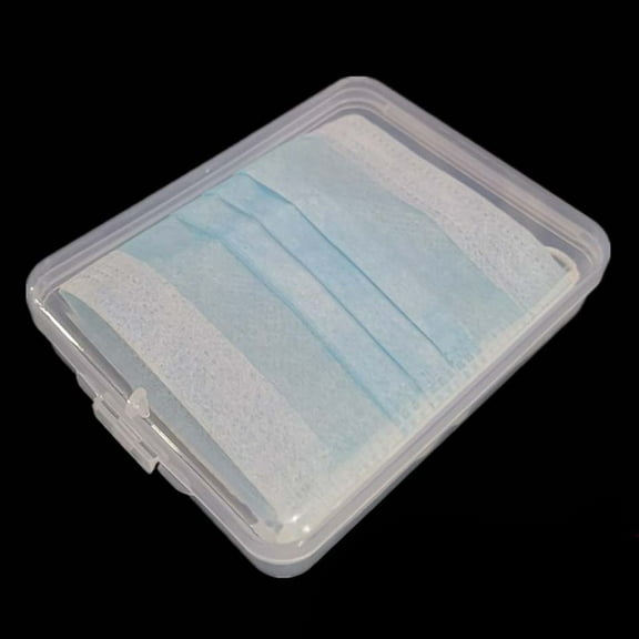 Clear Plastic Stackable Storage Box with Lid Portable Waterproof Moisture Resistant Organizer Protector