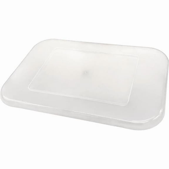 Clear Plastic Storage Bin Lid, Small - 12 Each