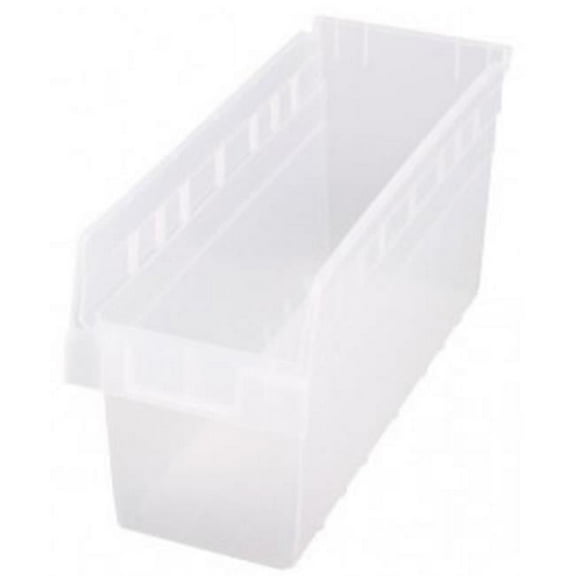 Clear Plastic Storage Bins - Pack of 20