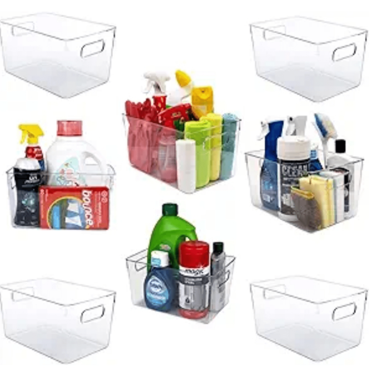 Akro-Mils 12-Pack Plastic Storage Bins – Organizer For Fridge, Kitchen, Or Cabinets 1 thumbnail image