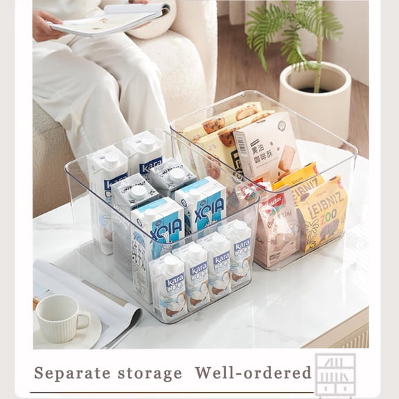 Clear Plastic Storage Bins with LIDS - 3XL Size for Nursery, Kitchen, Living Room, Bedroom, Bathroom, Office