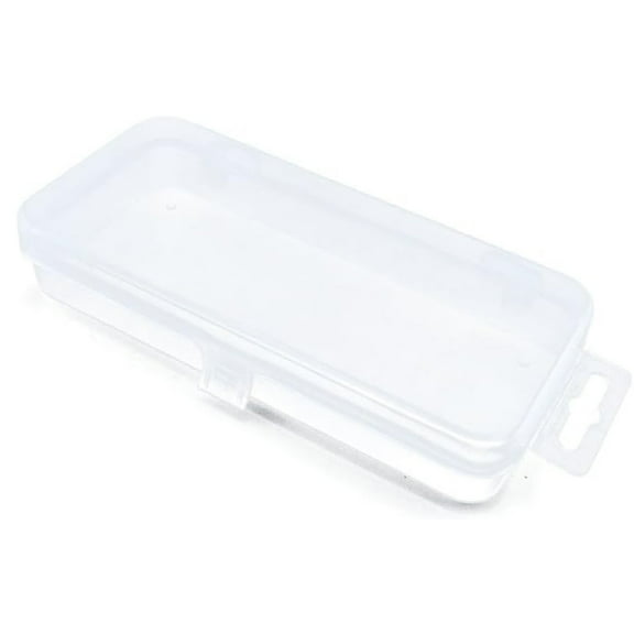 Clear Plastic Storage Box Verdsylv Rectangular Plastic Storage Box with Lid - Empty Clear Organizer Box, for Small Crafts, Beads & Diy Projects, Stackable, Stackable Organizer Container, Clear