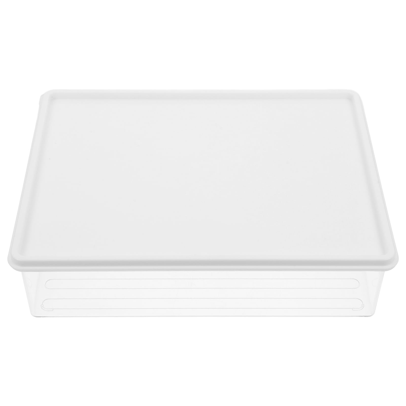 Clear Plastic Storage Container with Lid Versatile Storage Case for