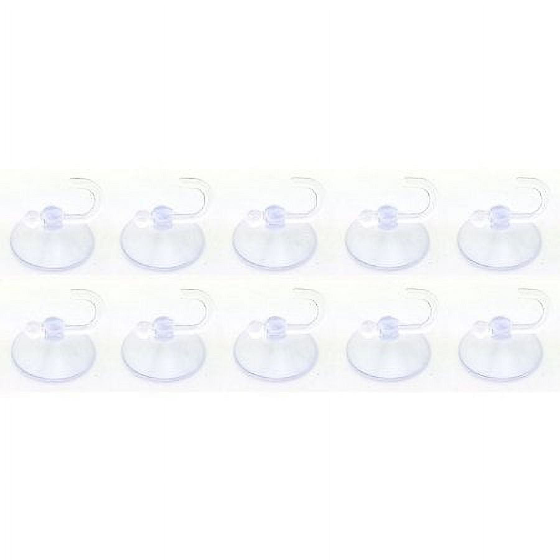 OOK 5 lb. Clear-Plastic Suction-Cup Hooks (3-Pack) 54404 - The Home Depot