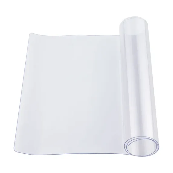 Clear Plastic Table Cover 14x24 Inch,1.5mm Thick Waterproof PVC Desk ...