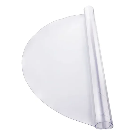 Clear Plastic Table Cover 42x42 Inch,2.0 mm Thick Round PVC Table ...