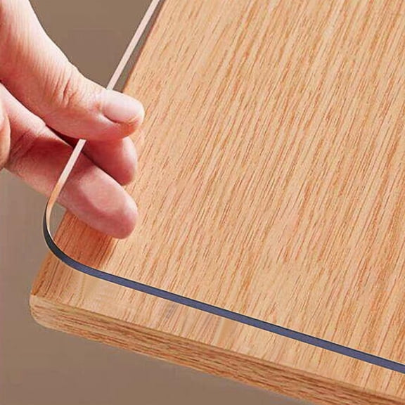 Clear Plastic Table Protector 40 in x 40 in Square 1.5 mm Thick
