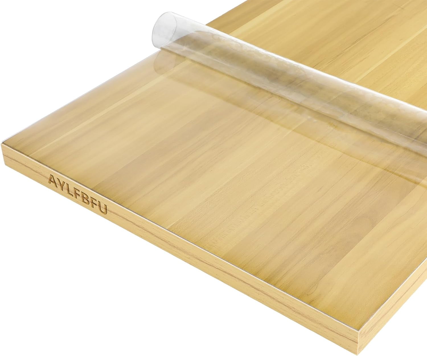 Clear Plastic Tablecloth Protector 49X55 Inch, Oil Spill Proof, HeatResistant, Table Protector