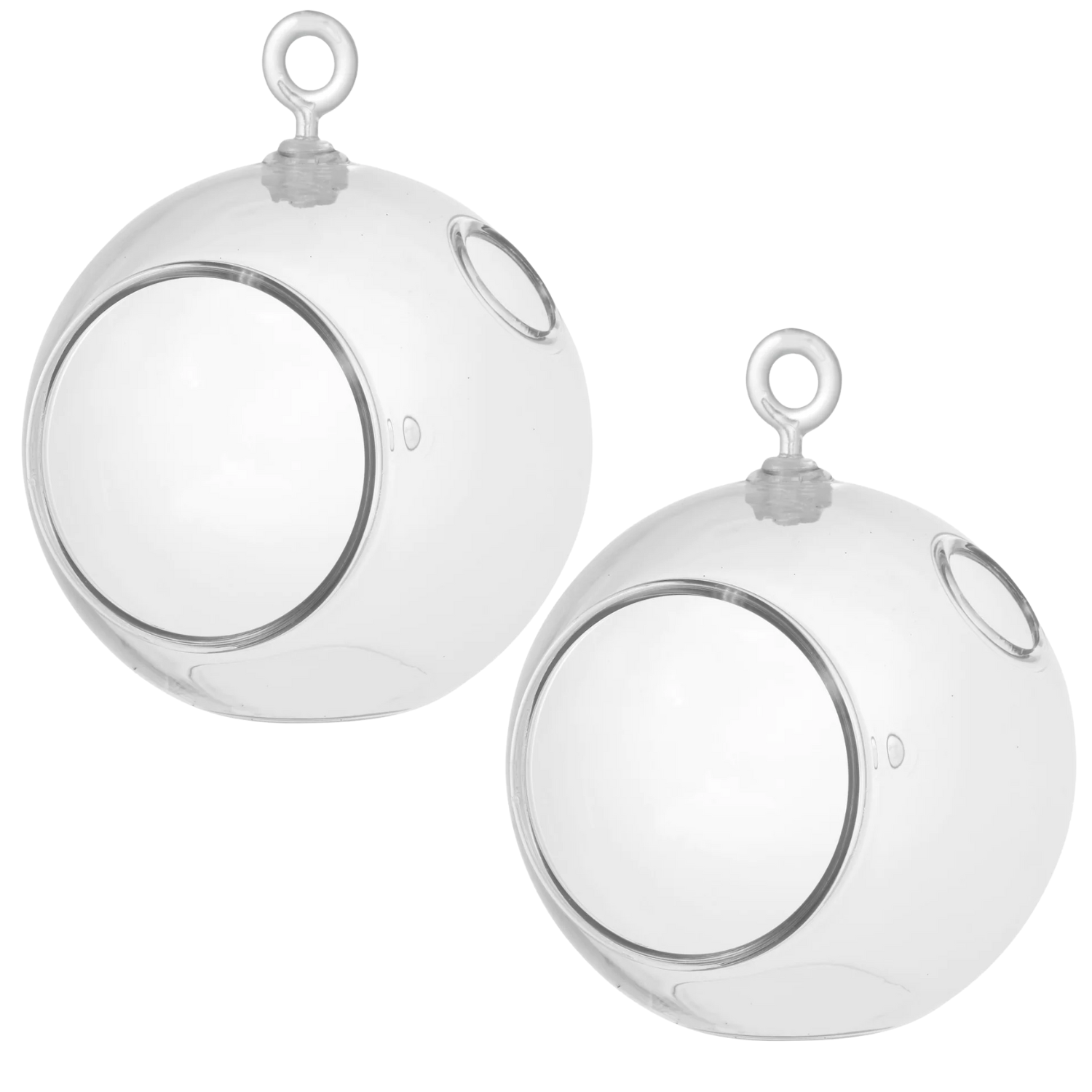 Clear Plastic Terrarium Globes 4.5x4.5x5.5in DIY Create Your Own