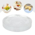 thumbnail image 1 of Clear Plastic Tray Clear Dessert Plates Plastic Serving Platters for Picnics, 1 of 24