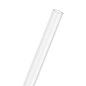 Clear Plastic Tube, 8mm[0.31"] ID x 12mm[0.47"] OD High Impact Rigid Polycarbonate Round Pipes[305mm/12IN]