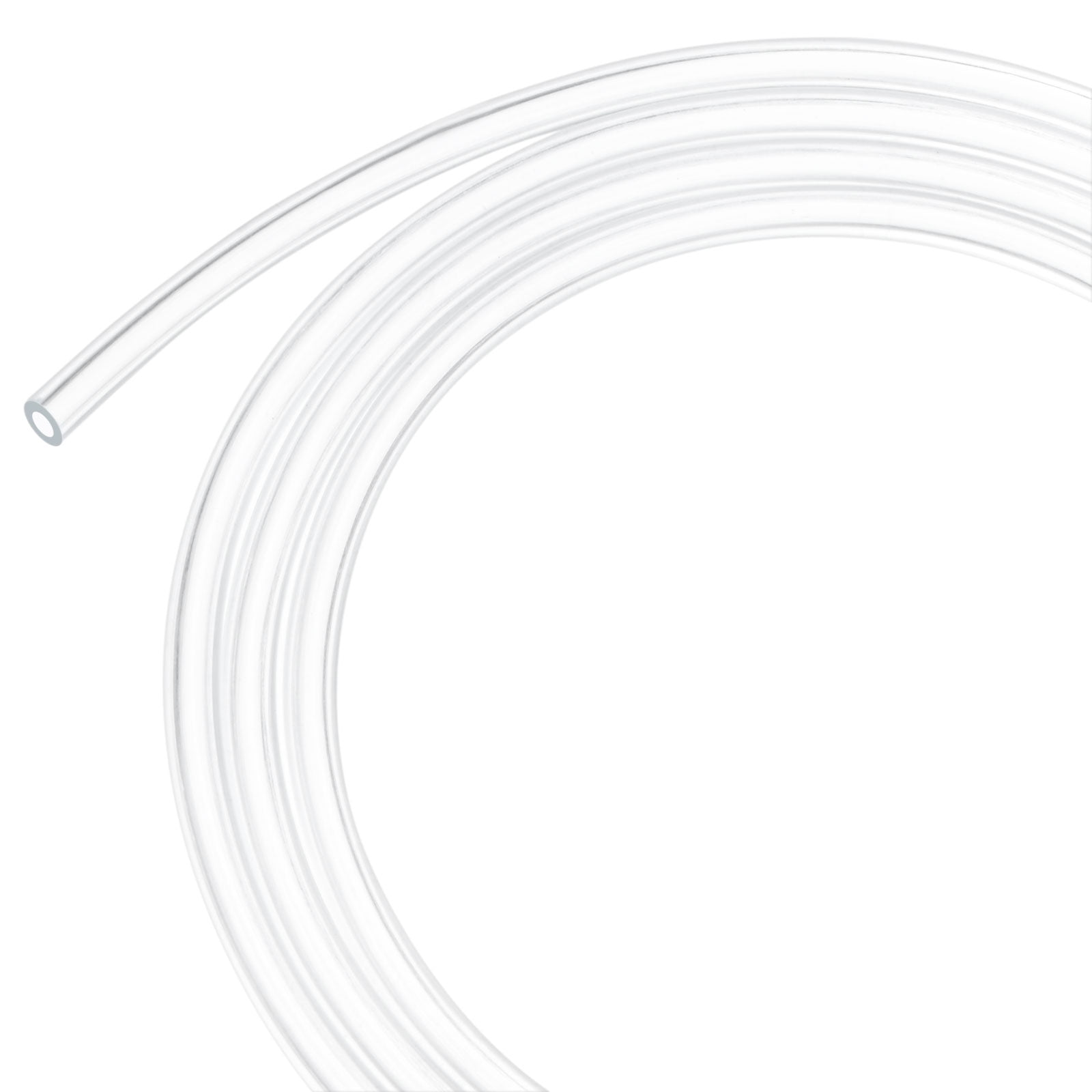 Tube Plastique Rigide Transparent Uxcell – 12x13mm, 500mm, Lot De 2