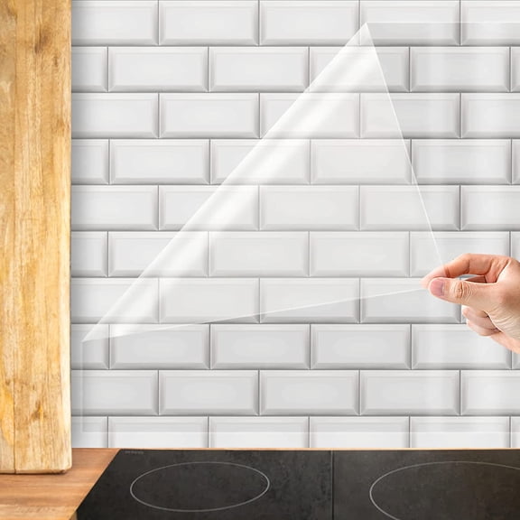 Clear Plastic Wall Protector Film From Dog Chewing Wall Doctor Lining Paper Stick Back Plastic Roll Self Backing Adhesive Wall Protector Sheet Backing Paper Wallpaper for Walls Kitchen Dogs (23.6in X