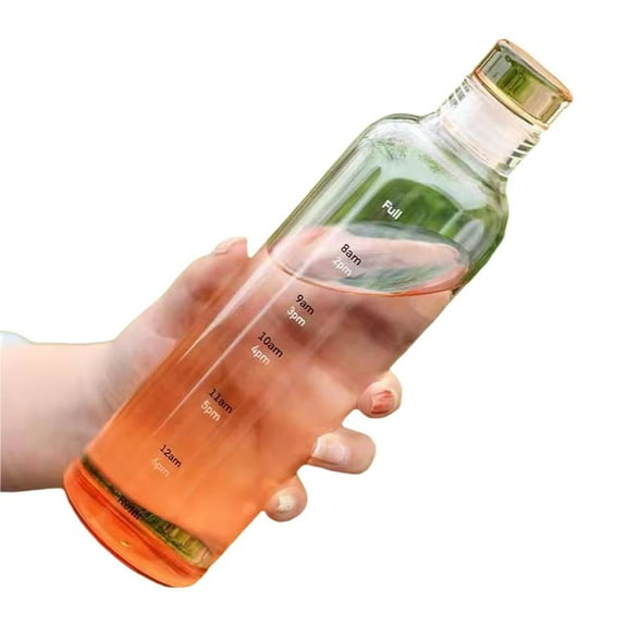Clear Plastic Water Bottle, 500ml/700ml Capacity E3W4 N1Q2