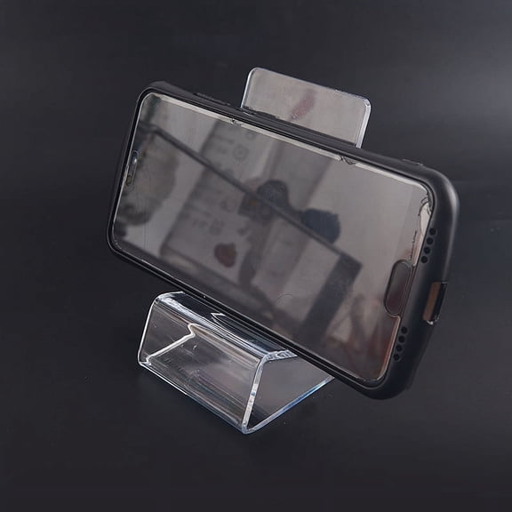 Clear Plastic transparent Stand Shelf Window Counter Display Showcase