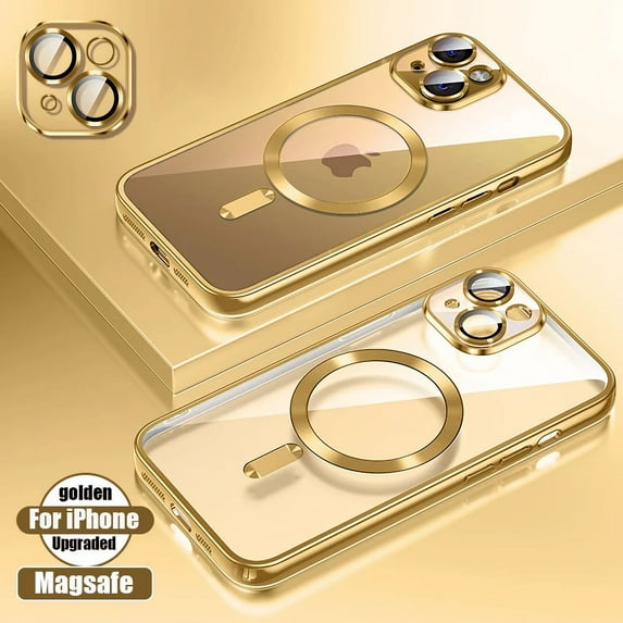 Cover For IPhone 13 Pro, Compatible With MagSafe Case,Slim Plating Shockproof Built-in Invisible - Foto 11