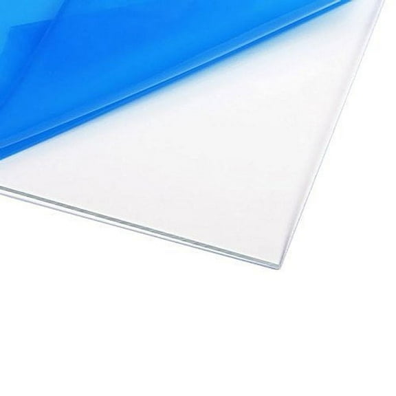 Clear Plexiglass, Cut to Size, 1/8" Thickness, 7 Sizes (10" Round)