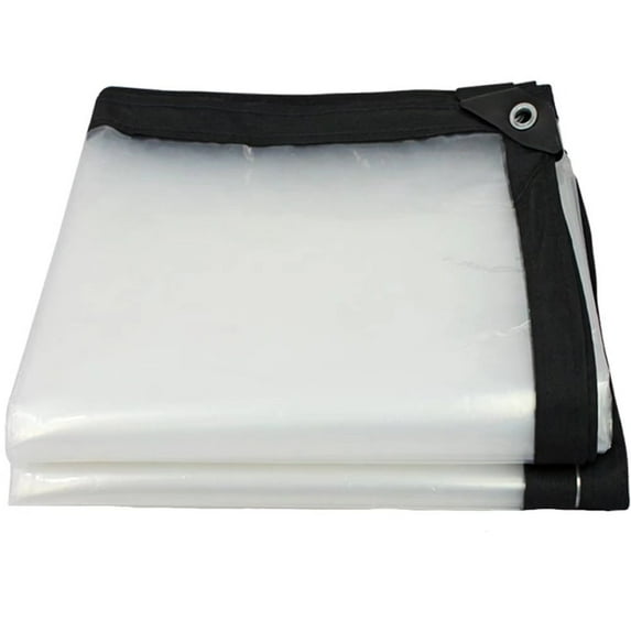 Clear Poly Tarps and Covers Waterproof Tarpaulin 3' x 6'