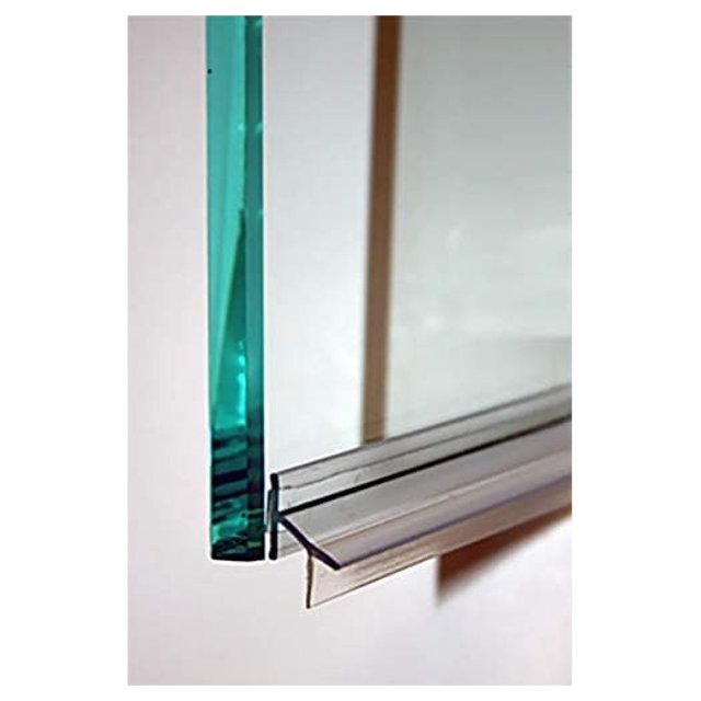 Clear Polycarbonate Drip Rail and Sweep Combination w/VHB Tape for