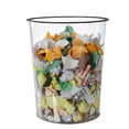 thumbnail image 1 of Clear Polycarbonate Large Trash Can - 25 Gallon, 1 of 1