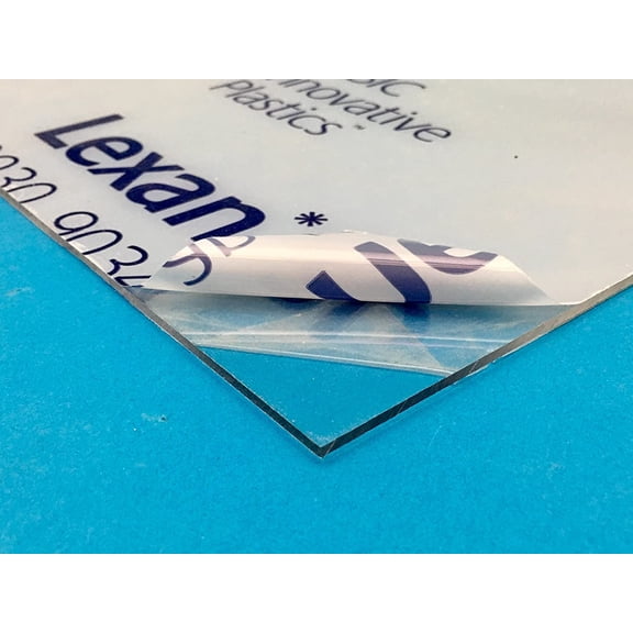 Clear Polycarbonate Lexan Sheet - 1/8" (24" x 36")