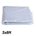 thumbnail image 1 of Clear Polythene Plastic Sheeting Garden Diy Material Cover for Greenhouse Roof, 1 of 7