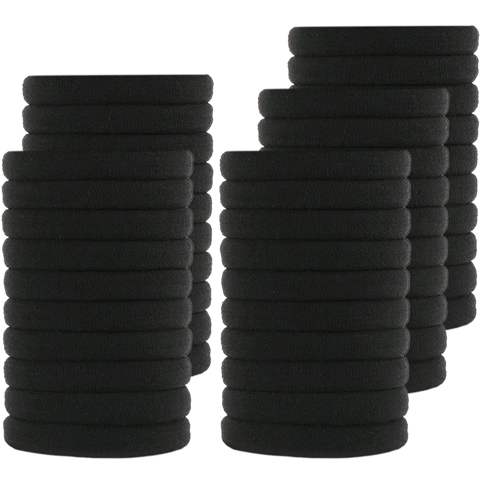 Clear Ponytail Elastics Long Rubber Bands Heavy Duty Male Hair Band