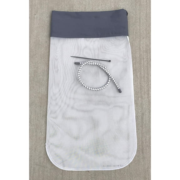 Clear Pool Bag 400 Micron - replacement bag for Hammerhead, Rip Tide, Power Vac and Bottom Feeder Pool Vacuum systems (16x31)