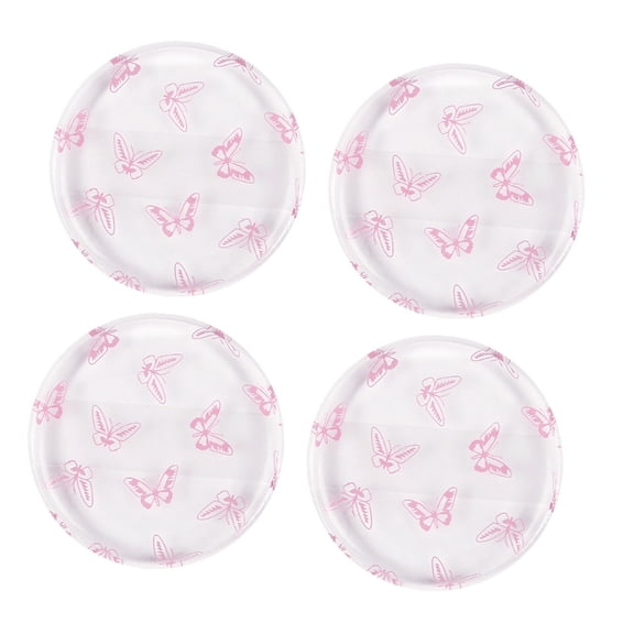 Clear Powder Puff Round Gel Cushion Makeup Sponge For Smooth Even Liquid And Cream Application Soft And Bouncy Texture