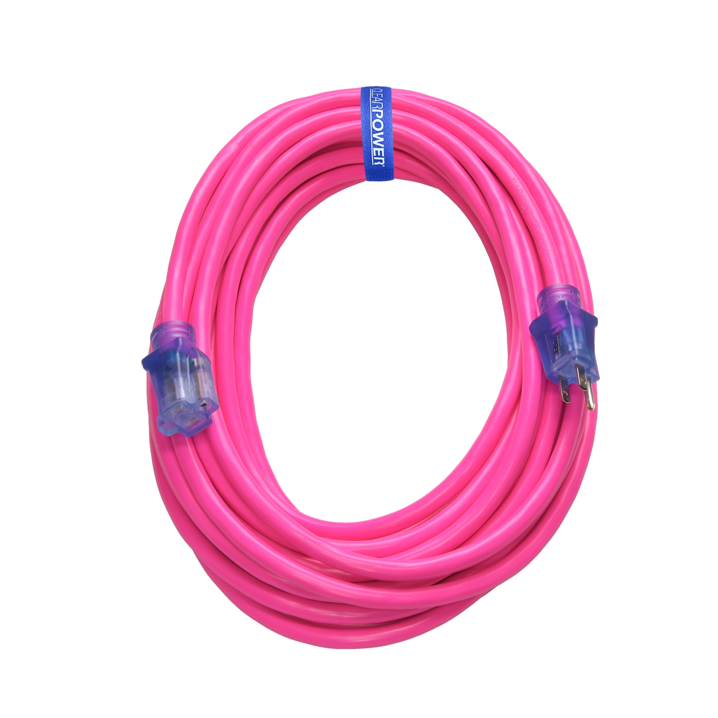 USW 12/3 Fluorescent Purple Extension Cord 50-ft 12 / 3-Prong